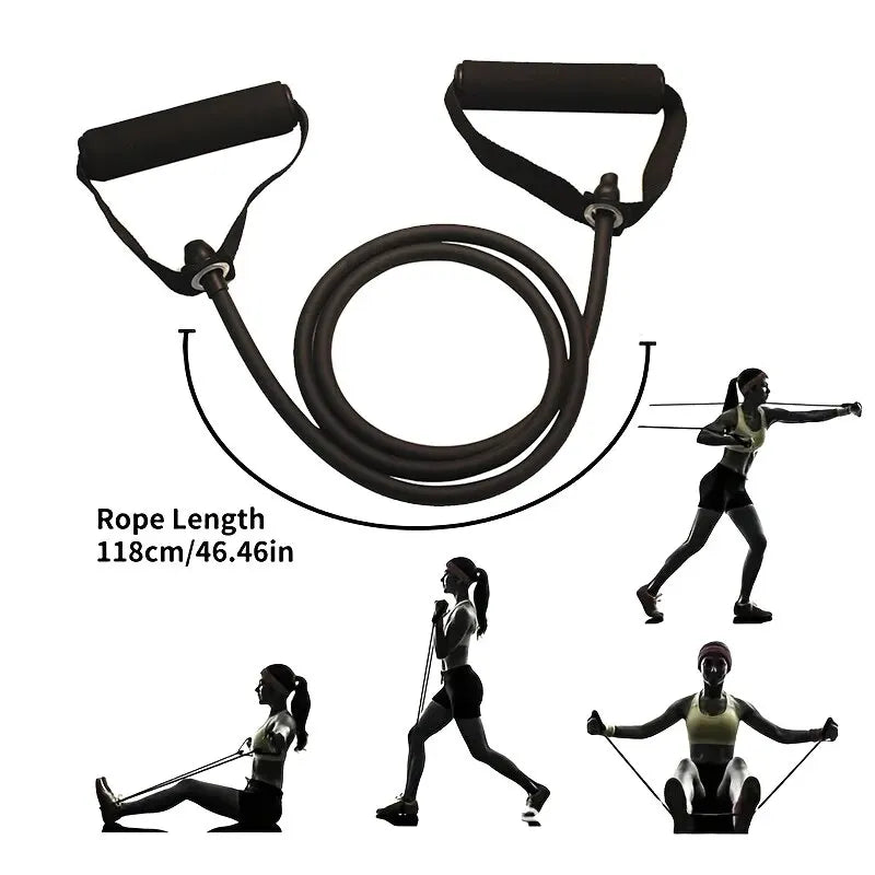 Resistance Bands with Handles for Men and Women, Strength Training Equipment for Home or Gym