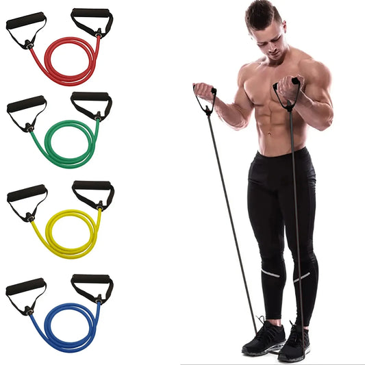 Resistance Bands with Handles for Men and Women, Strength Training Equipment for Home or Gym