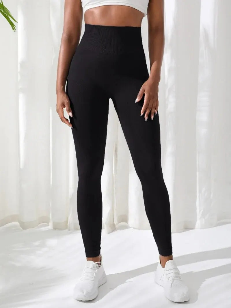 High Waist Athletic Fitness Legging Pants