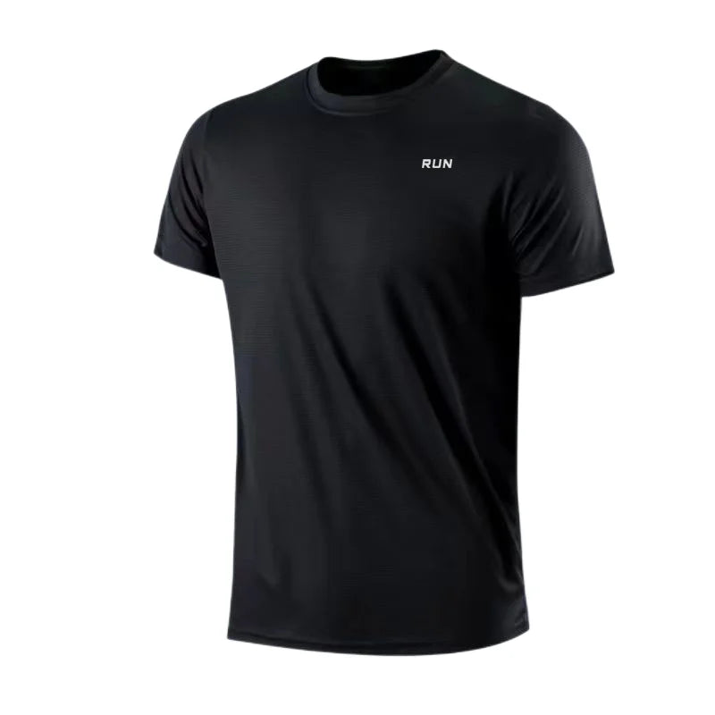 Men's Quick Dry Short Sleeve Round Neck T-Shirt