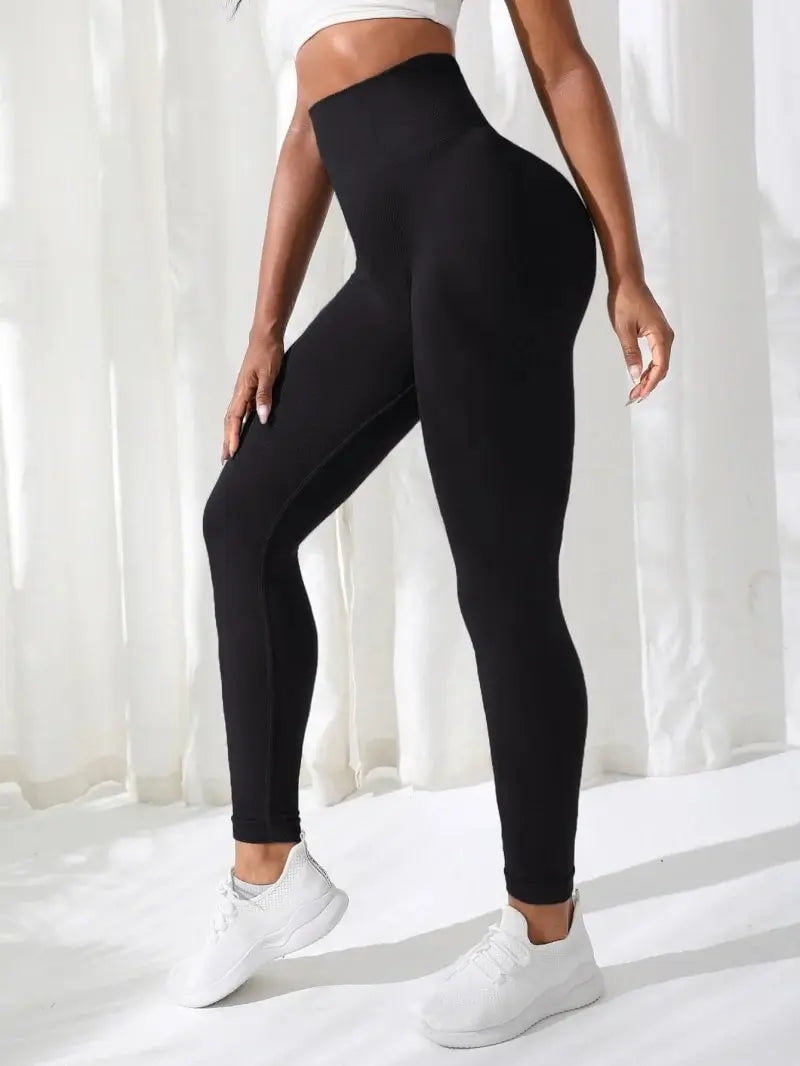 High Waist Athletic Fitness Legging Pants