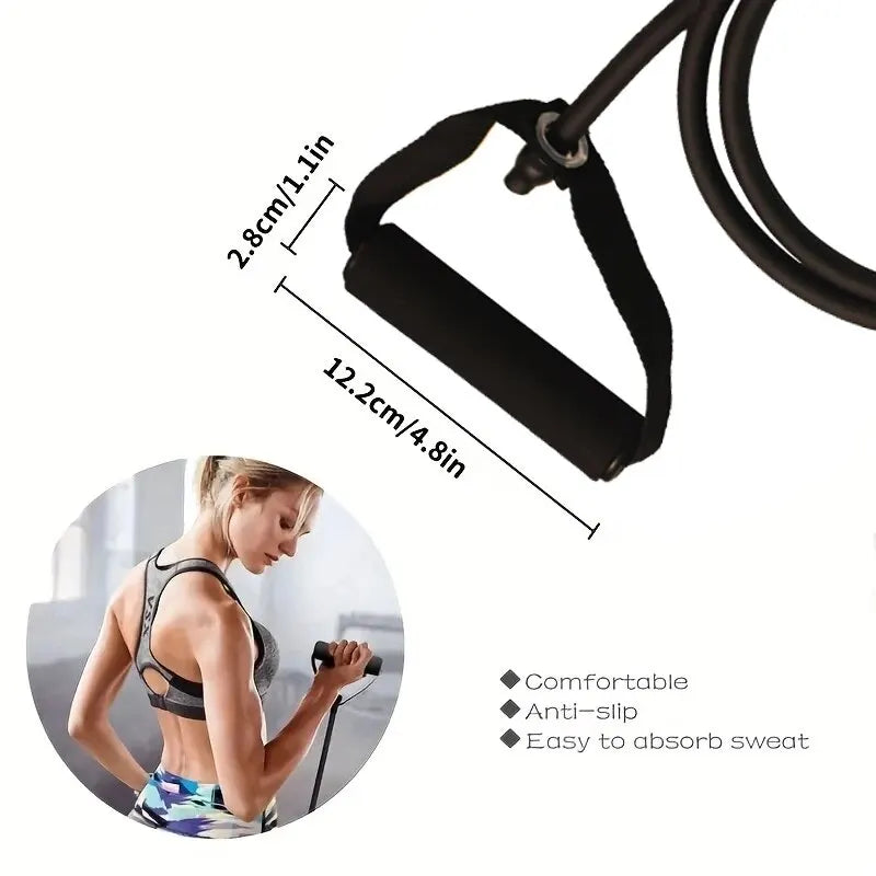 Resistance Bands with Handles for Men and Women, Strength Training Equipment for Home or Gym