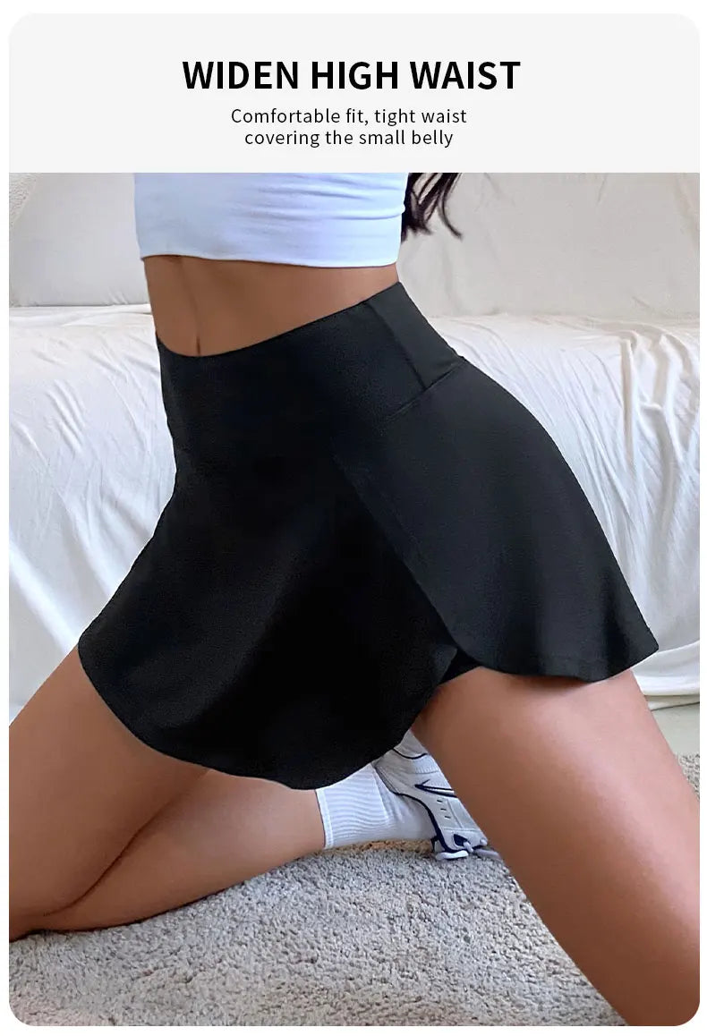 High Waist Tennis Skirt