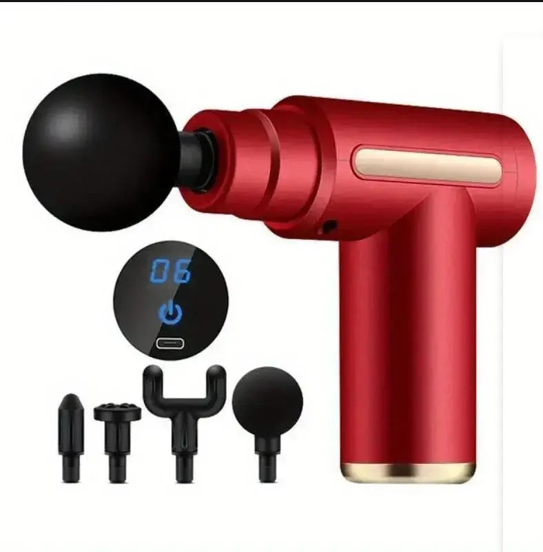 Mini Muscle Massage Gun, Portable Body Massager, Deep Handheld Percussion Massager For Full Body